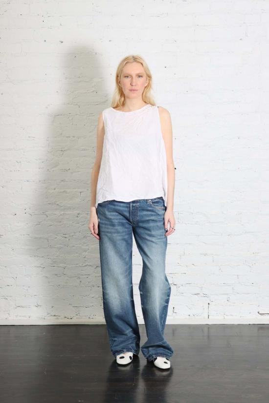  EB Denim 데님 팬츠 Eb 데님 로우 라이즈 배기 진 - OTHER BRANDS