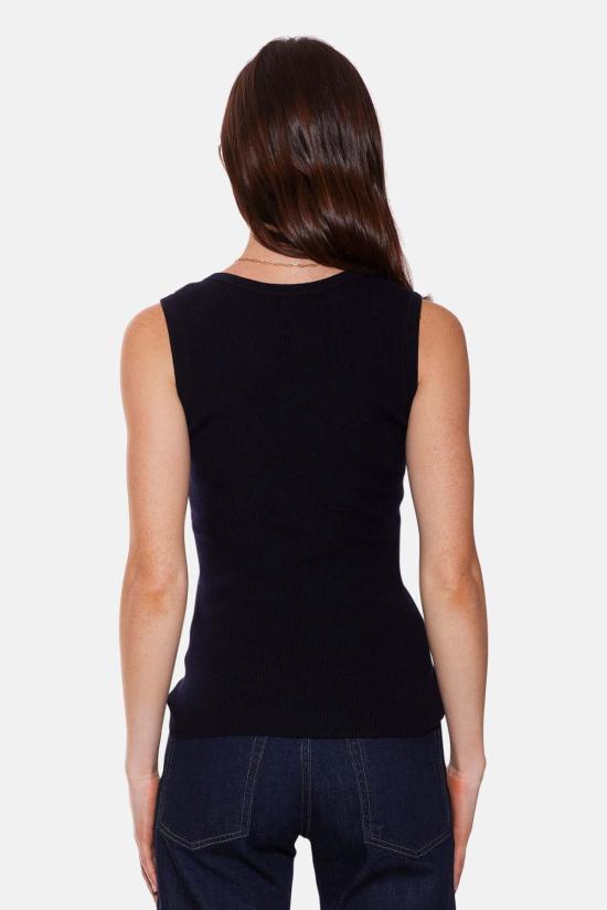  더 타일 클럽 민소매 티셔츠 타일 클럽 클라라 니트 탱크 - THE TILE CLUB