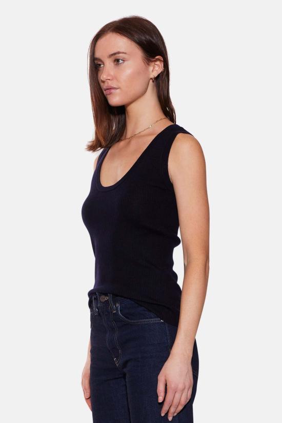  더 타일 클럽 민소매 티셔츠 타일 클럽 클라라 니트 탱크 - THE TILE CLUB