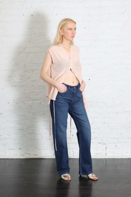  EB Denim 데님 팬츠 Eb 데님 알리다 루즈 보우드 진 - OTHER BRANDS