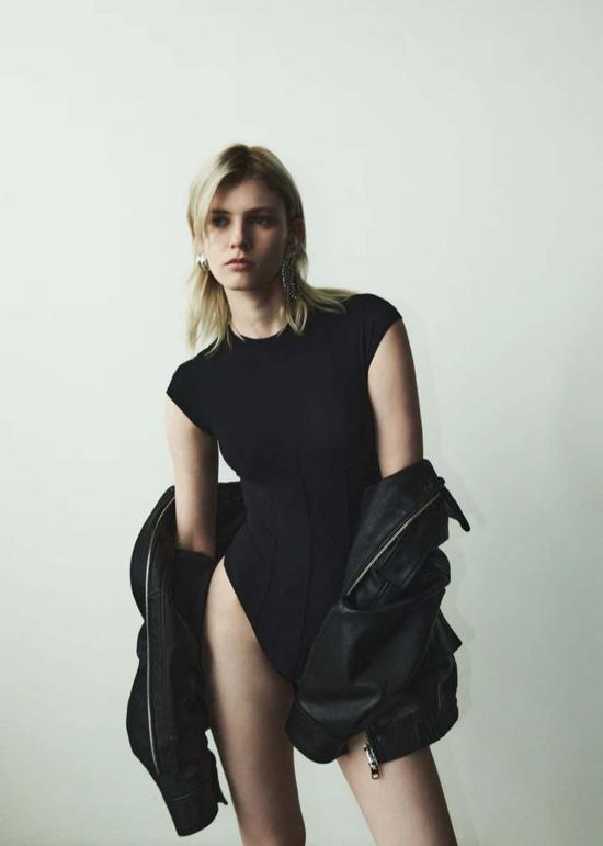  에이골디 바디수트 티셔츠 아골데 나디아 바디수트 - AGOLDE