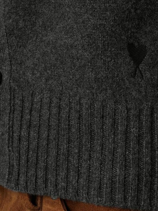 25FW 아미 ADC 캐시미어 가디건 FKC364005020 ANTRACITE DOM - AMI