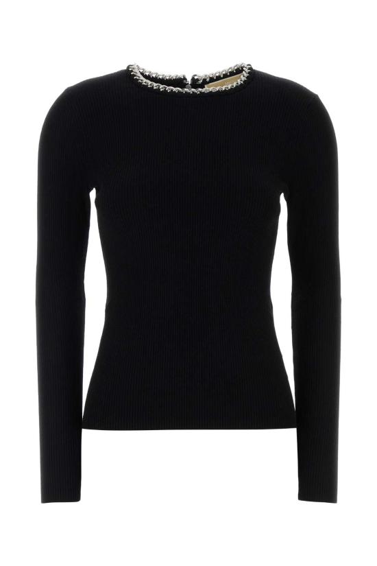 25FW 마이클 코어스 반팔 티셔츠 MF561CJ33D BLACK Black