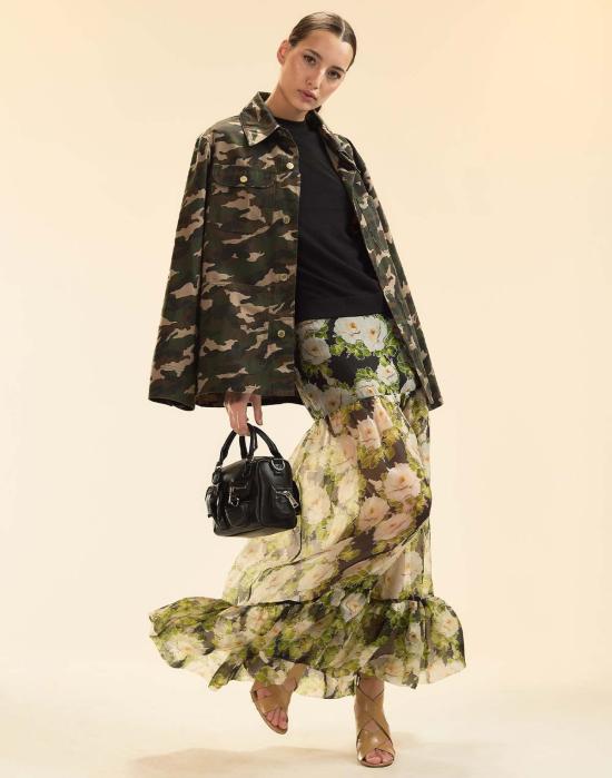  신시아 로리 봄버 자켓 신시아 로울리 아웃워드 바운드 재킷 그린 카모