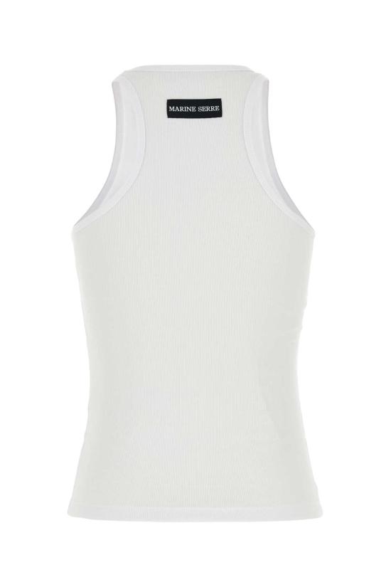 26SS 마린세르 스웨터 WTT014ACJER0011 WH10 White - MARINE SERRE