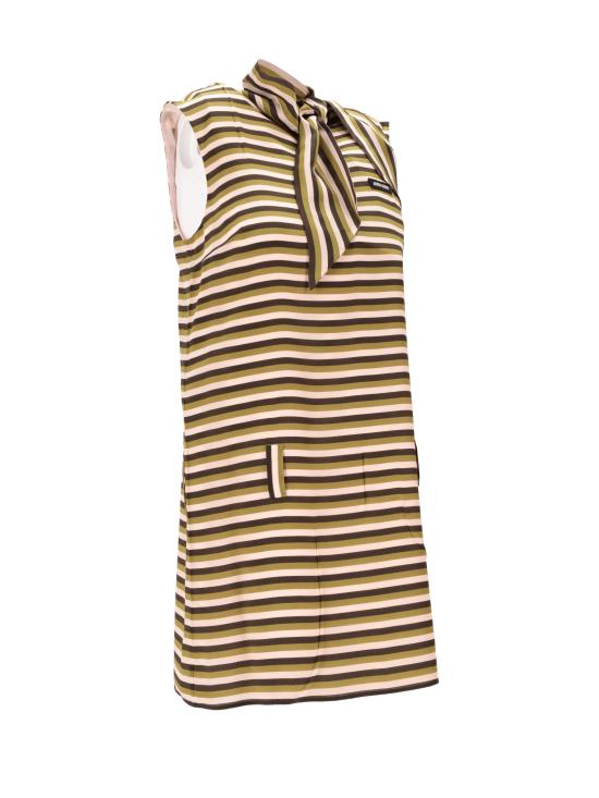 25FW 미우미우 미디 원피스 MF5995SOOO1731 F04DA EBANO FELCE - MIU MIU