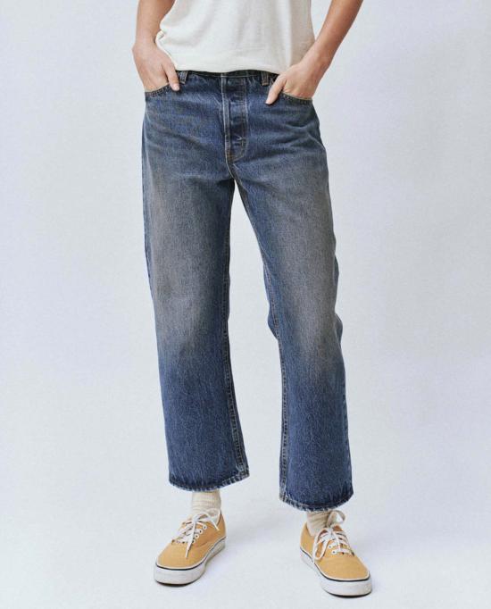  더 그레이트 데님 팬츠 그레이트. 웨인 진 몬태나 워시 - THE GREAT