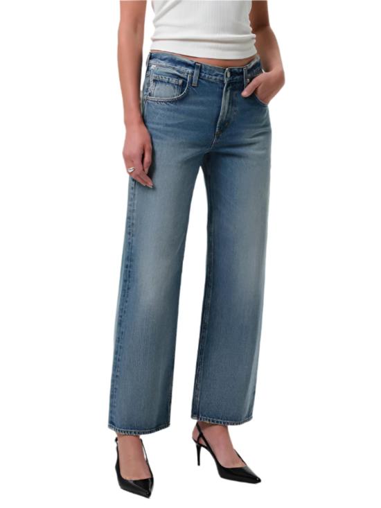  시티즌 오브 휴머니티 데님 팬츠 시티즌스 오브 휴머니티 린즈 로우라이즈 이지 스트레이트 진