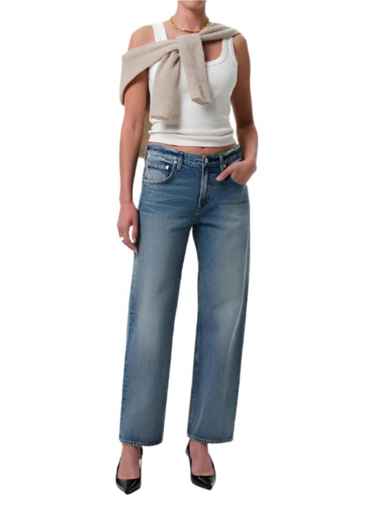  시티즌 오브 휴머니티 데님 팬츠 시티즌스 오브 휴머니티 린즈 로우라이즈 이지 스트레이트 진 - CITIZEN OF HUMANITY