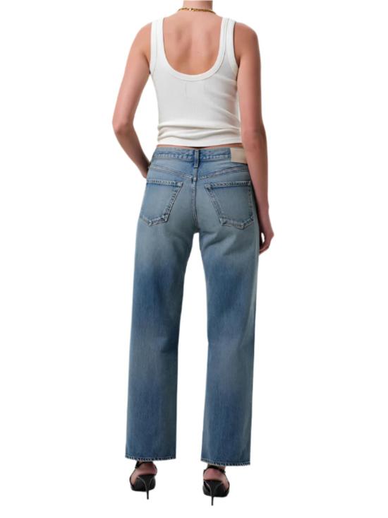  시티즌 오브 휴머니티 데님 팬츠 시티즌스 오브 휴머니티 린즈 로우라이즈 이지 스트레이트 진 - CITIZEN OF HUMANITY