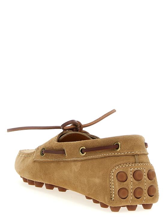 25SS 토즈 보트 고미노 버블 스웨이드 로퍼 XXW52K05300RE0C801 Beige - TODS