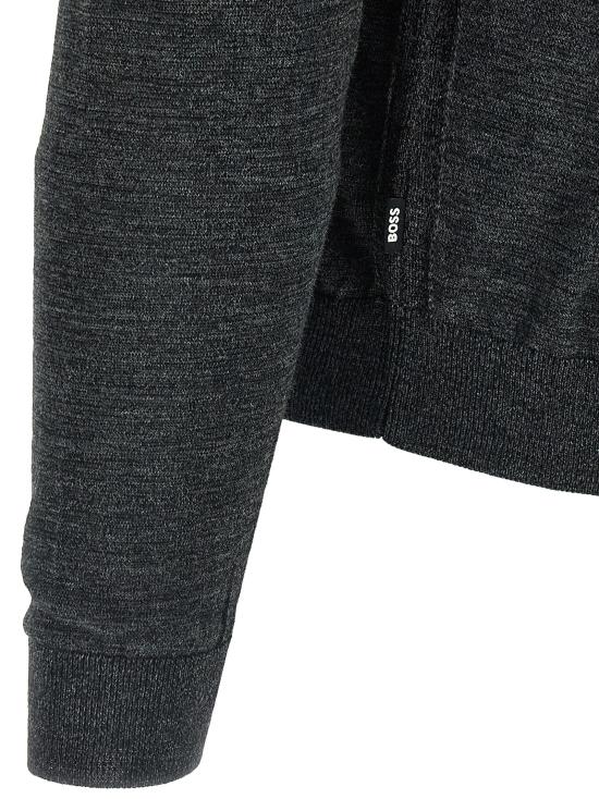 25FW 휴고보스 가디건 50468262002 Gray - HUGO BOSS