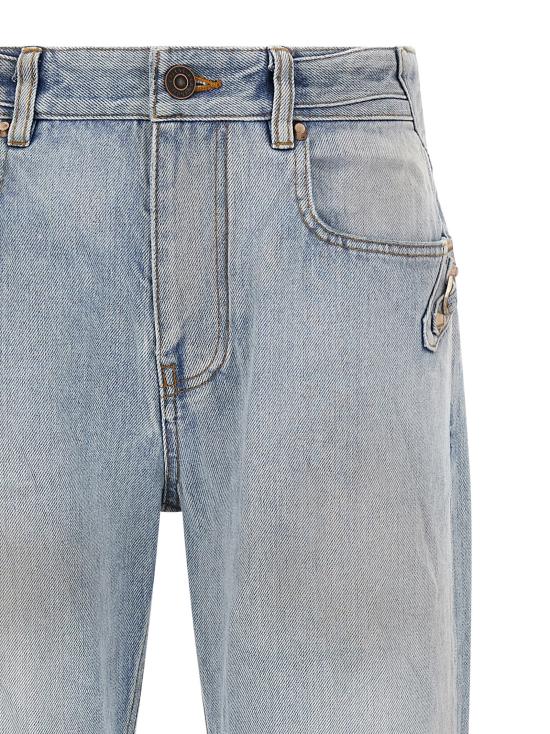 25FW 발렌시아가 데님 팬츠 849953TTW744200 Light Blue - BALENCIAGA