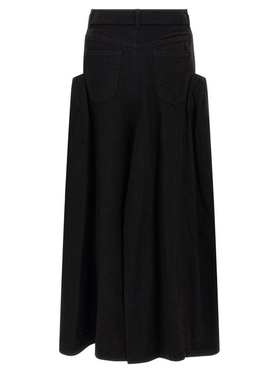 25FW 사카이 숏 스커트 2508193001 Black - SACAI