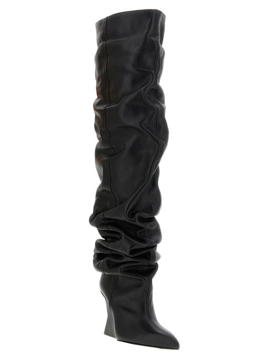 26FW 발망 부츠 FN0TB169LSDX0DG Black - BALMAIN