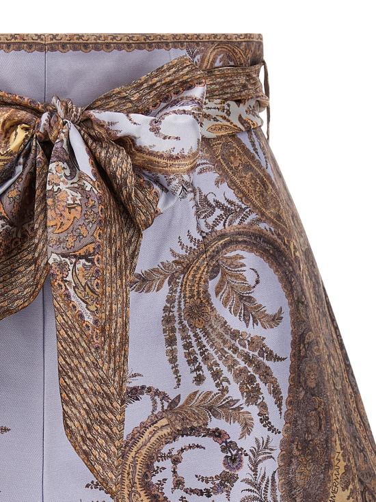 25FW 짐머만 숏팬츠 5214AF251LPSL Purple - ZIMMERMANN