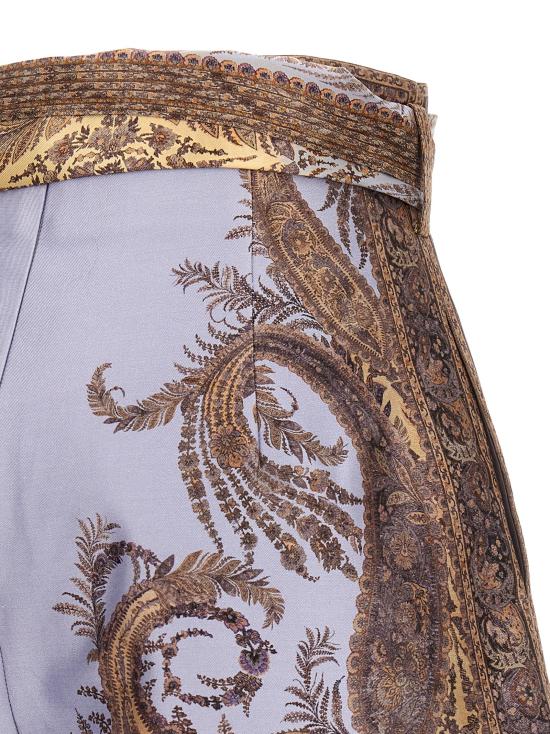 25FW 짐머만 숏팬츠 5214AF251LPSL Purple - ZIMMERMANN