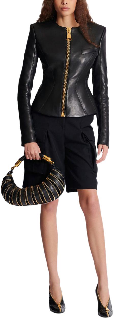 25FW 발망 코트 FF0SK691LC620PA BLACK - BALMAIN