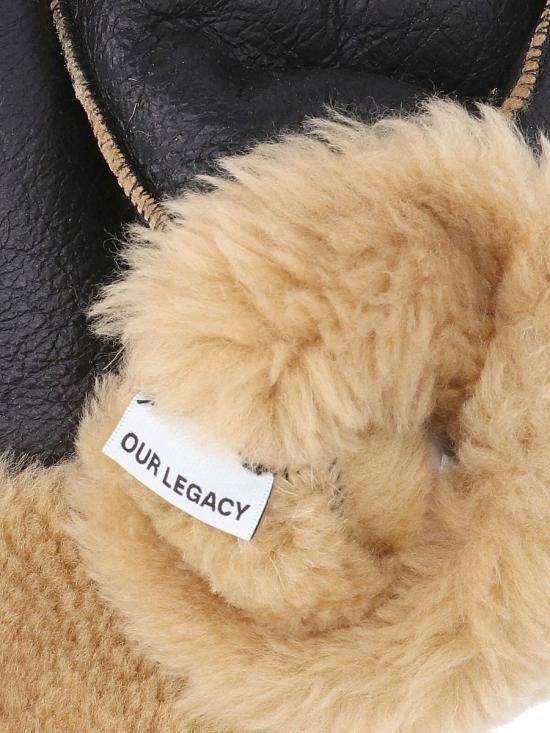 25FW 아워레가시 장갑 A4258BNSNATURAL AVIATOR SHEARLING BROWN - OUR LEGACY