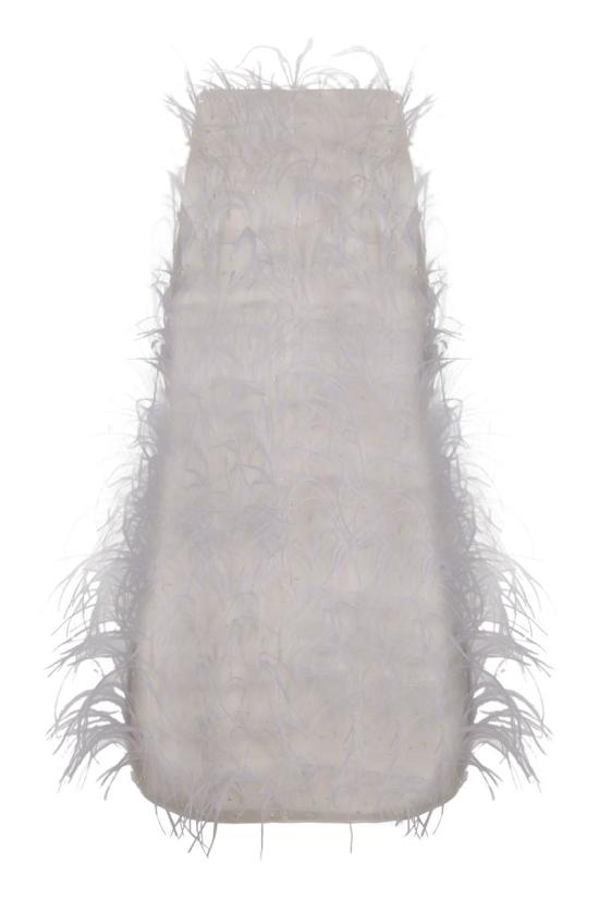 25FW 핑코 숏 원피스 105572A2SP Z05 WHITE - PINKO