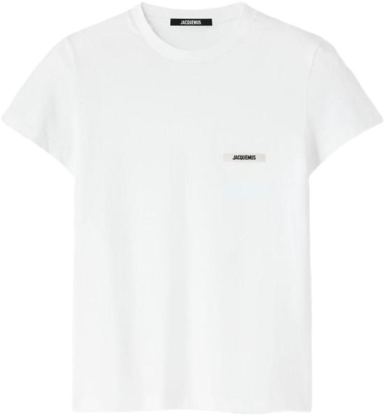 26SS 자크뮈스 반팔 티셔츠 TSW00550AJ00029100 WHITE