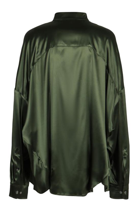 25FW 드리스 반 노튼 셔츠 2520107002032 606 GREEN - DRIES VAN NOTEN