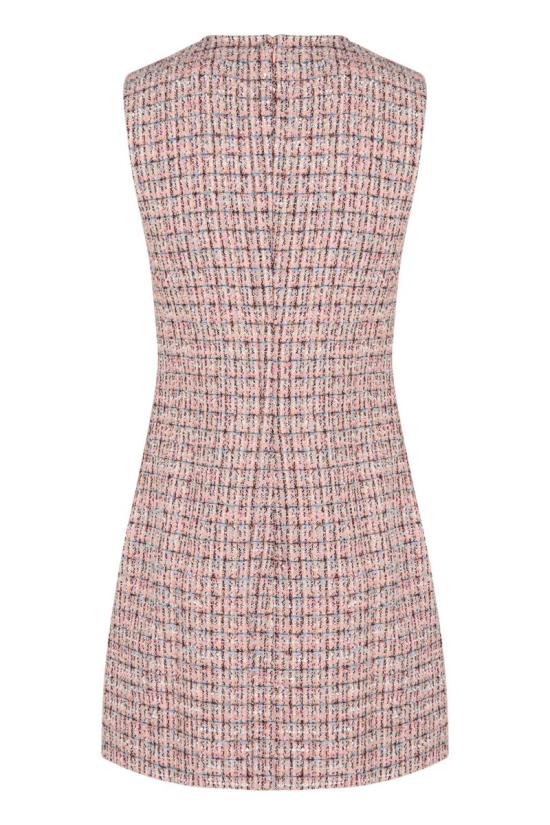 25FW 셀프 포트레이트 숏 원피스 AW25098SP PINK - SELF PORTRAIT