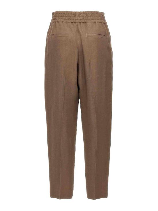 25SS 브루넬로 쿠치넬리 트레이닝/조거 팬츠 MH126P7197C2925 Brown - BRUNELLO CUCINELLI