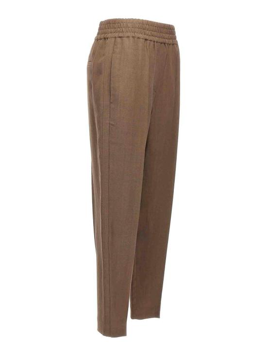 25SS 브루넬로 쿠치넬리 트레이닝/조거 팬츠 MH126P7197C2925 Brown - BRUNELLO CUCINELLI