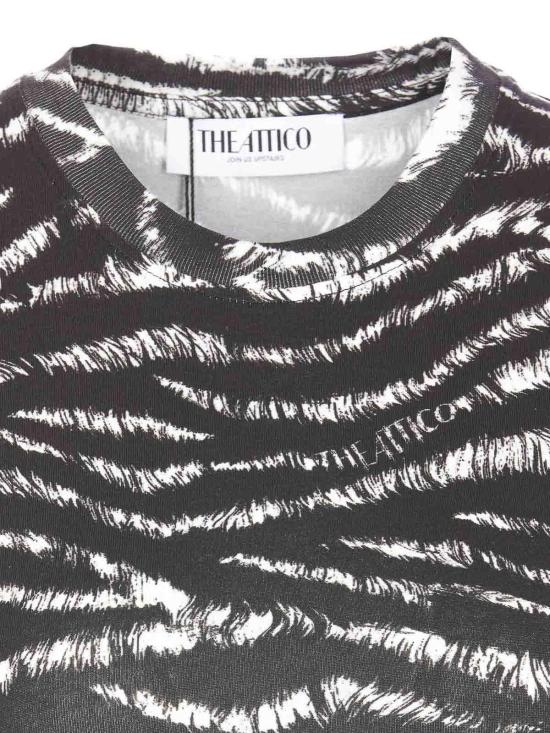  디 아티코 민소매 티셔츠 250WCN00003JJJ025PR414 Black - THE ATTICO