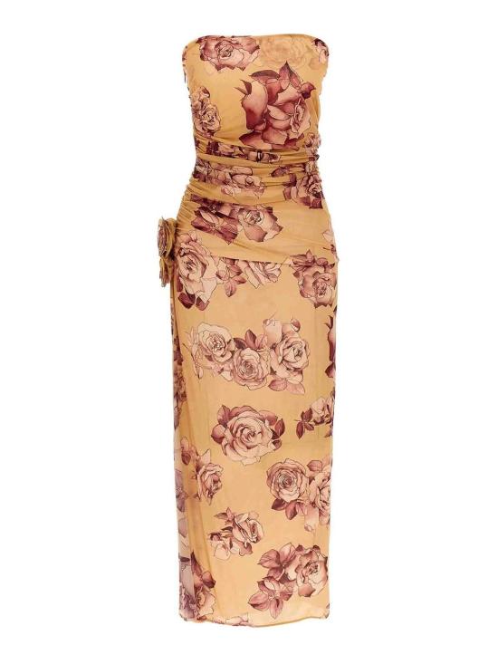 26SS 마그다뷰트림 미디 스커트 163525BEIGE Multicolour