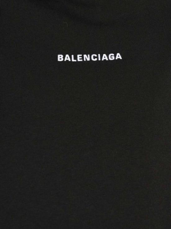  발렌시아가 반팔 티셔츠 818431TPVK11070 BLACK - BALENCIAGA