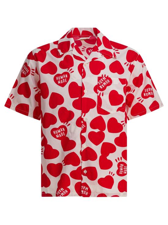 25FW 휴먼메이드 반팔 셔츠 HM29SH026 WHITE