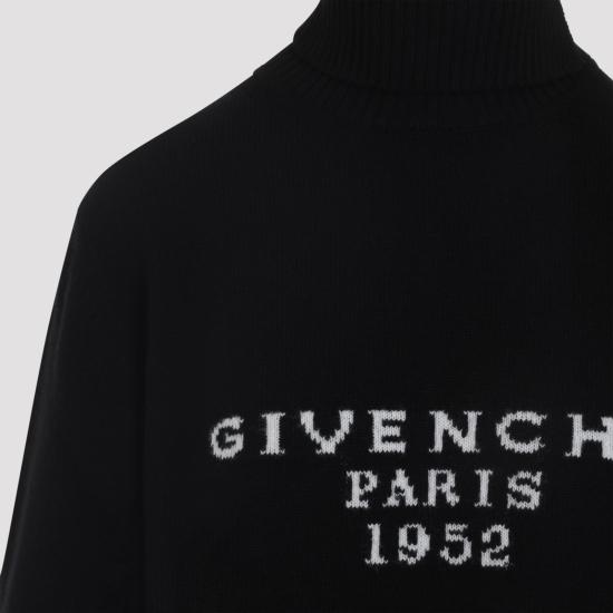 25FW 지방시 터틀넥 BW90VE4ZSN 001 BLACK - GIVENCHY