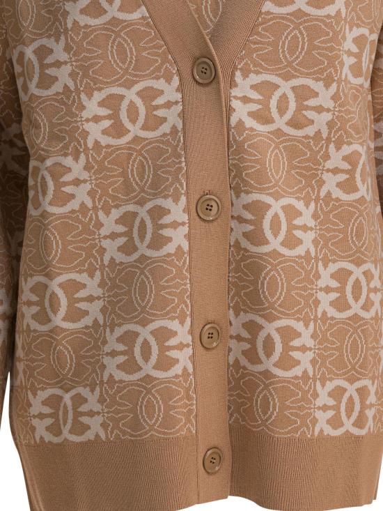 25FW 핑코 가디건 106042 A2YDC4Z BEIGE - PINKO