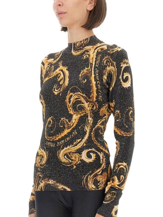  베르사체 스웨터 77HAFM24 CMN80G89 Black - VERSACE