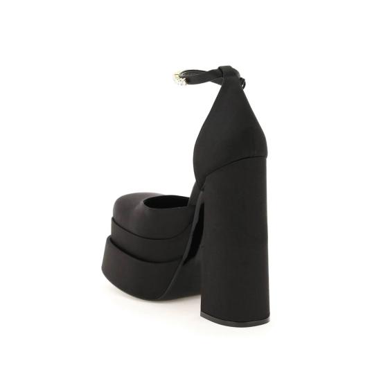  베르사체 힐/펌프스 1002005 DRA67 1B00V Black - VERSACE