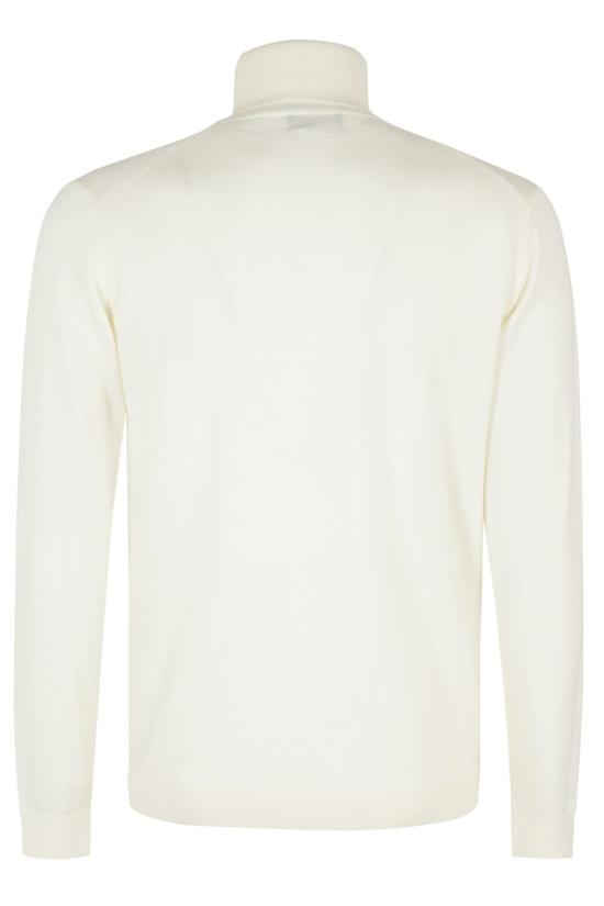 25FW 로베르토 콜리나 터틀넥 253M01003 097 White - ROBERTO COLLINA