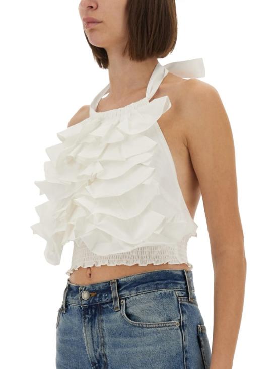 25FW 더 가먼트 탑 21635 000 White - THE GARMENT