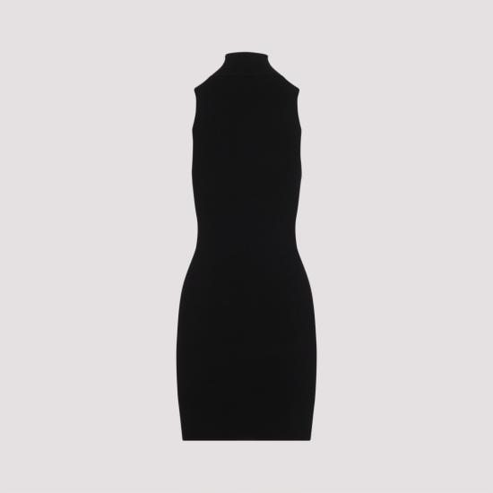 25SS 디젤 미디 원피스 A12396 0DLAX Black - DIESEL