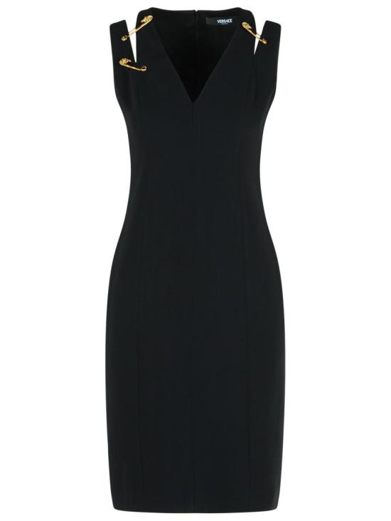25FW 베르사체 원피스 1020302 1A12825 1B000 Black
