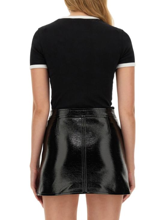  쿠레쥬 탑 VESJTS017JS0070 9901 Black - COURREGES