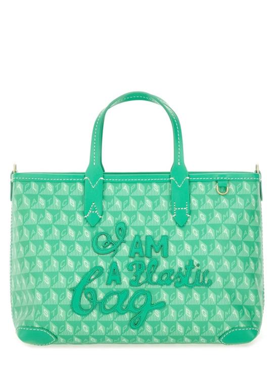 25FW 안야힌드마치 토트백 202381 ALOEVERA Green