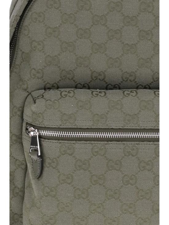 25FW 구찌 캔버스 미디움 백팩 834464FAEOM 3244 GREEN - GUCCI