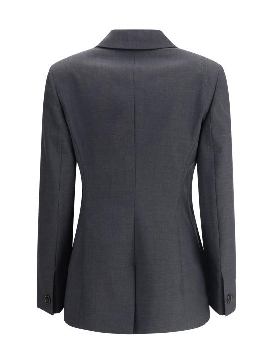 25FW 구찌 더블 브레스티드 울 자켓 840785Z7ASP 1054 GREY - GUCCI