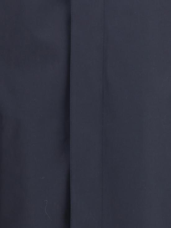 25FW 버버리 미드 렝스 본딩 개버딘 카 코트 8110980 A1222 BLUE - BURBERRY