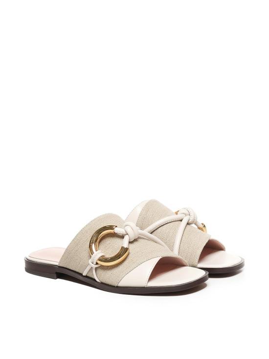 26SS 코치넬리 플랫 슈즈 E4SGI170101949 Beige - COCCINELLE