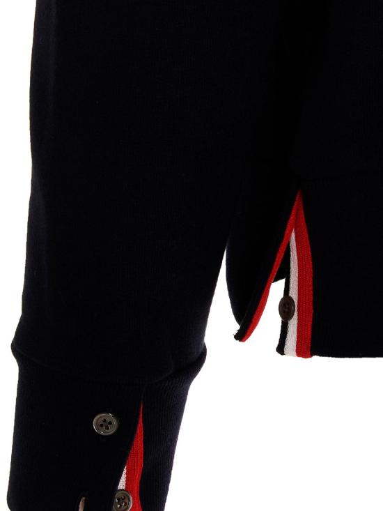  톰브라운 후드 티셔츠 MJT086A03377415 Blue - THOM BROWNE