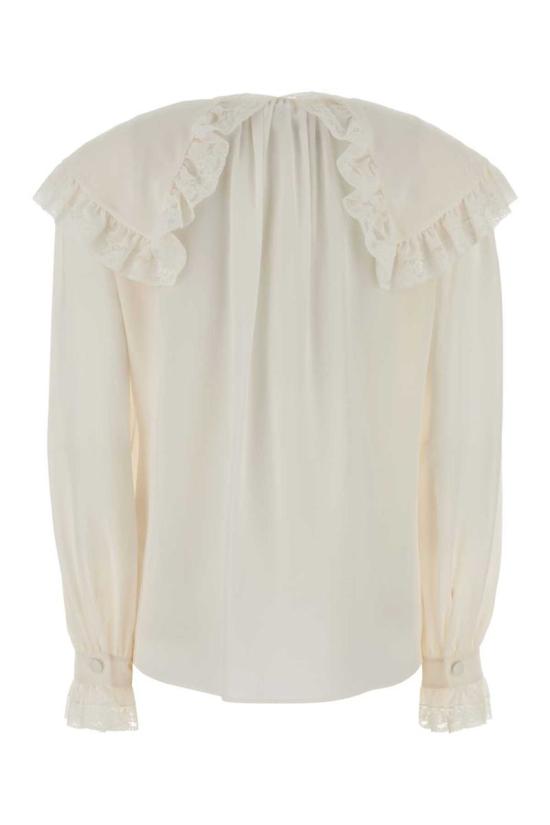 25FW 끌로에 블라우스 CH25WHT07005 107 WHITE - CHLOE