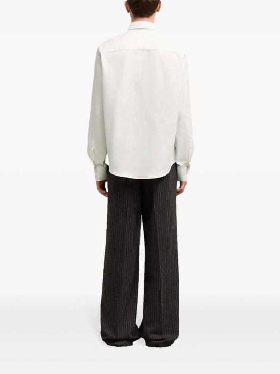 25SS 아미 ADC버튼 다운 긴팔 셔츠 BFUSH063CO0031168 White - AMI